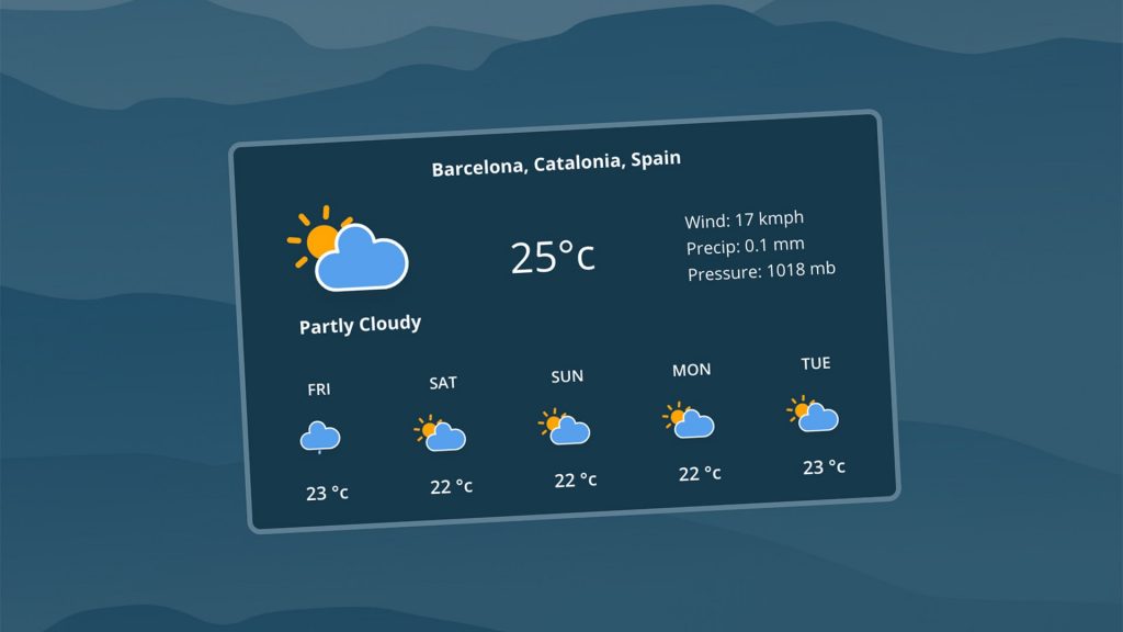 Quickly Add Real-Time Weather Info to Your Dashboards
