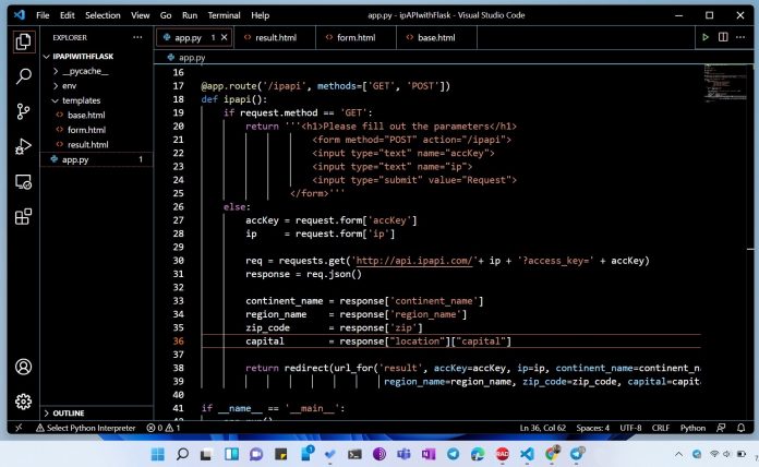 Look Up IP Addresses with Python Flask & IP API Guide Pro v2