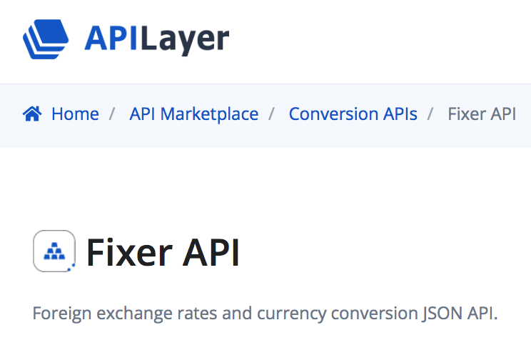 fixer-foreign exchange API
