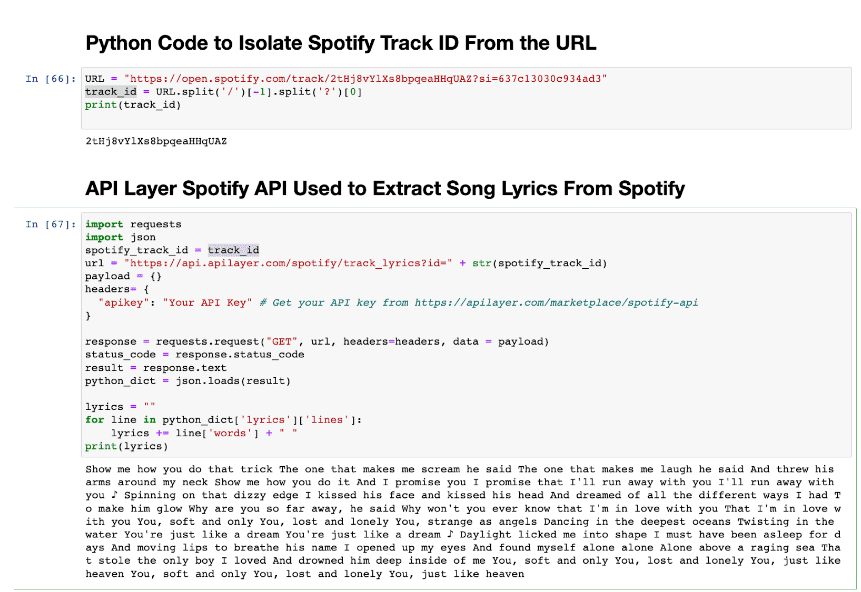 Analyze Spotify Tracks with APILayer APIs