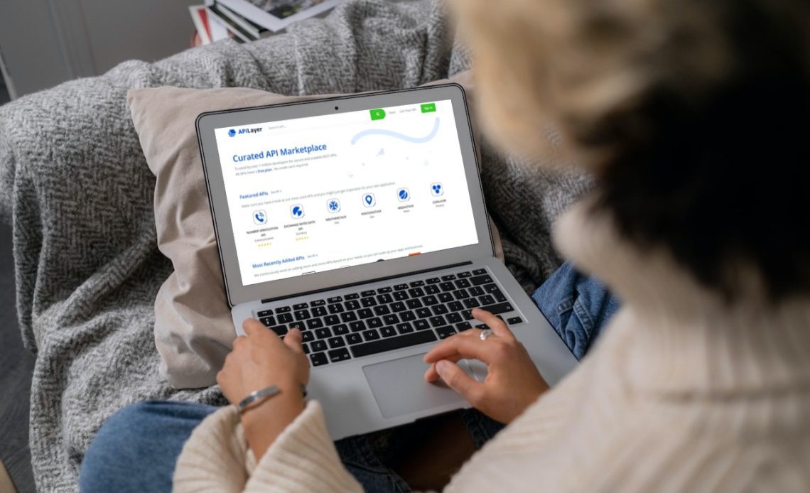 A developer is checking the APILayer marketplace for the best free APIs