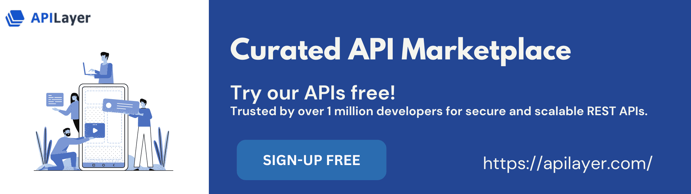 APILayer API Marketplace CTA Banner