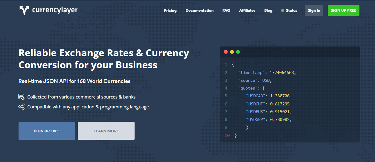 currencylayer currency api solution for enterprises