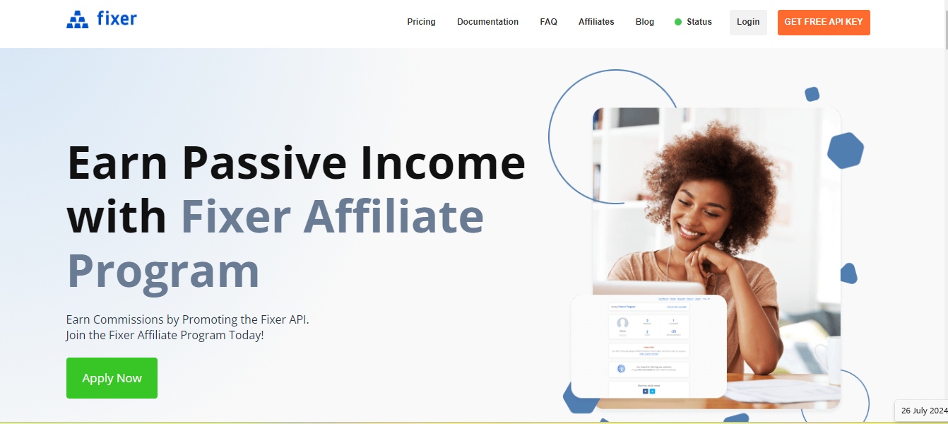 Fixer.io Affiliate Program