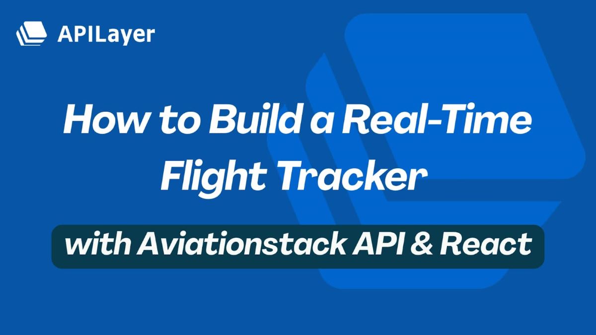 Build Real Time Flight Tracker