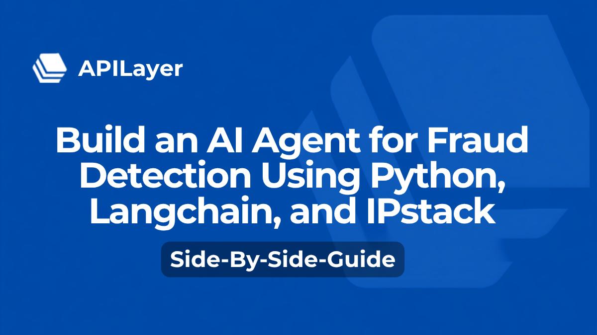 Build an AI for Fraud Detection Using Python & IPstack