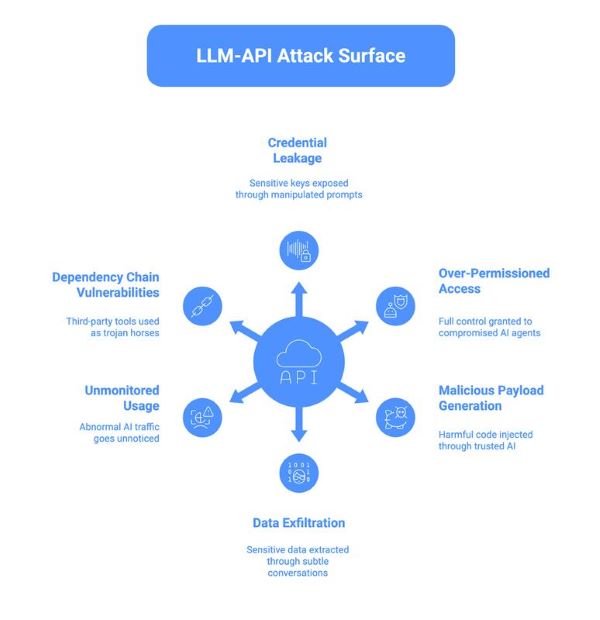 LLM-API Attack Surface