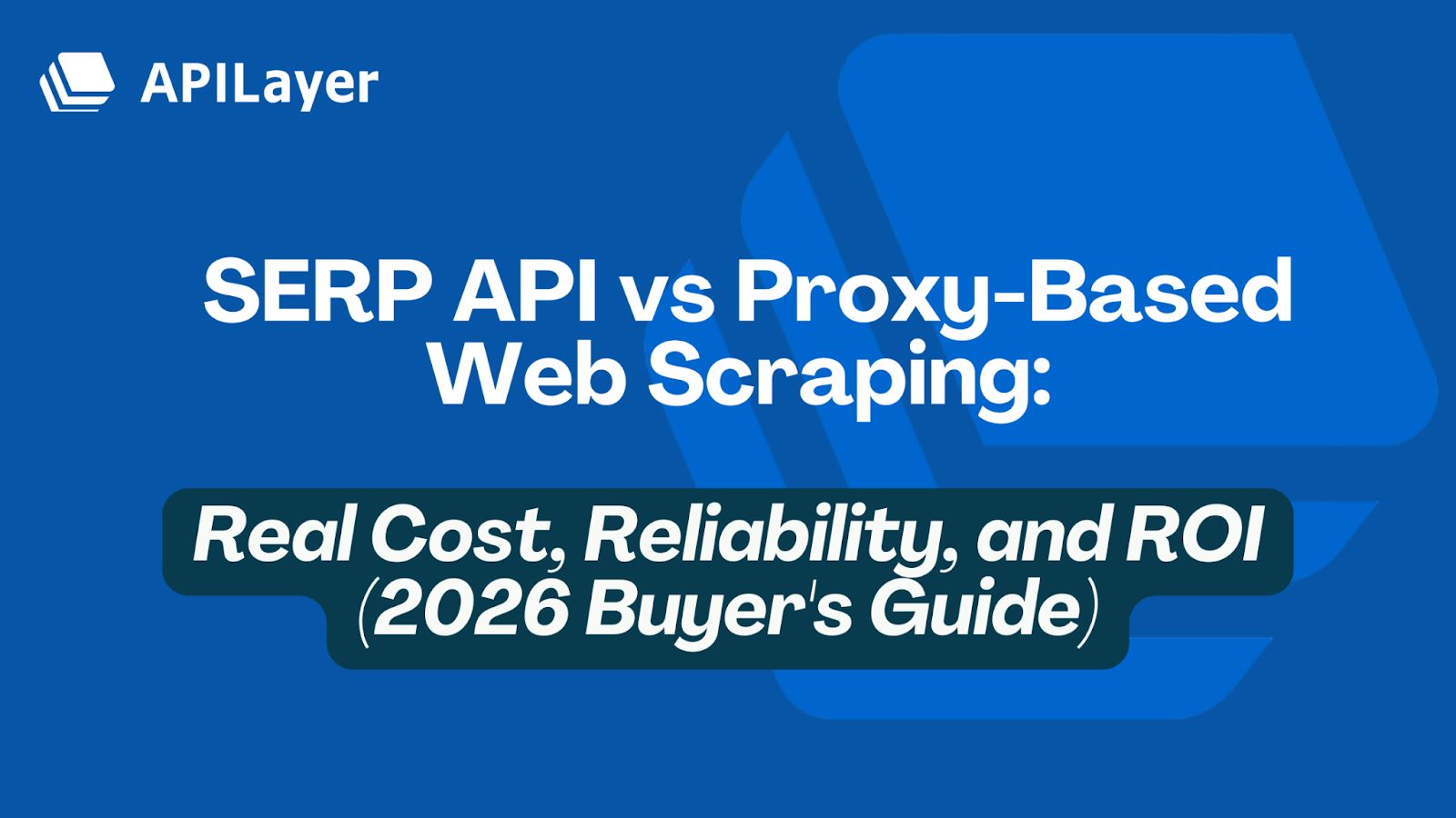 SERP API vs Proxy-Based Web Scraping