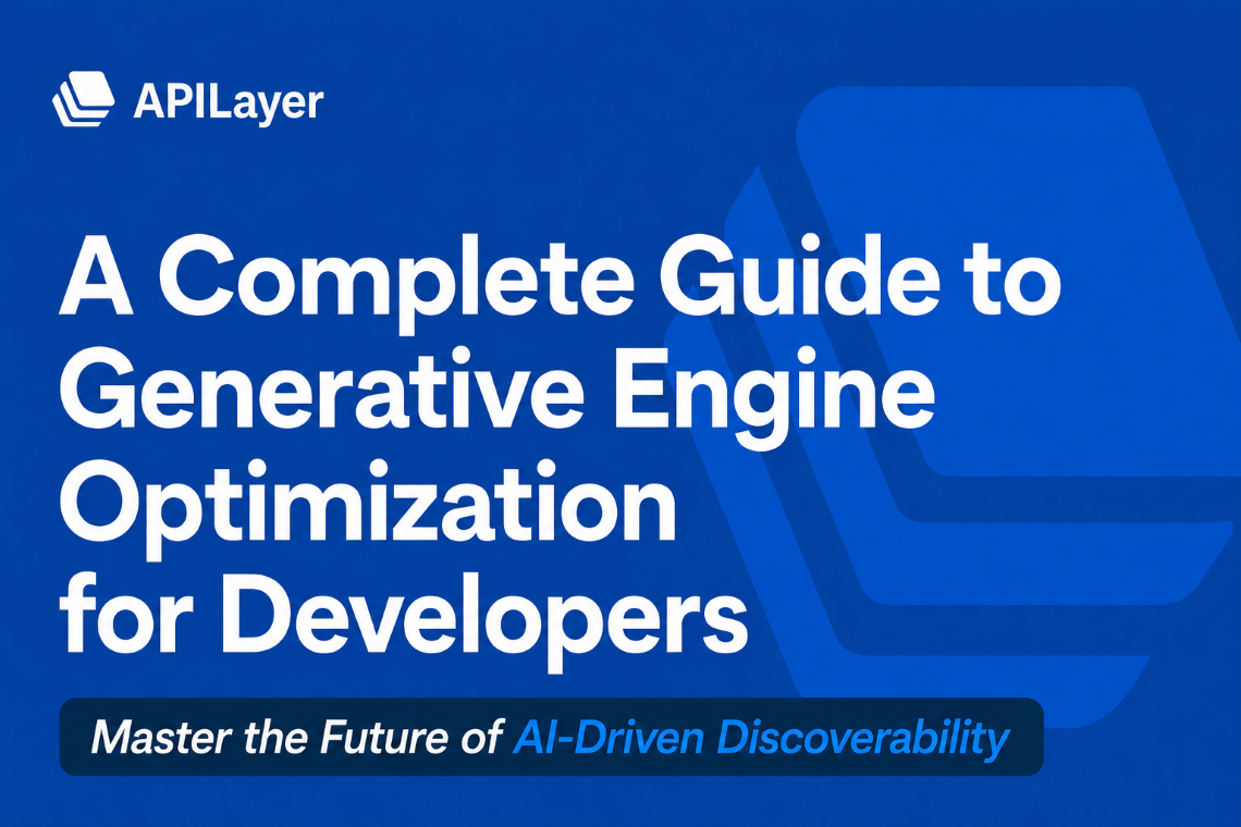 A Complete Guide to Generative Engine Optimization for Developers