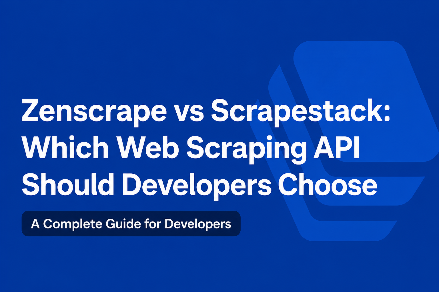 Zenscrape vs Scrapestack