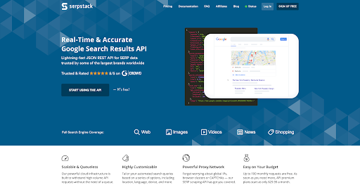 Serpstack: Real-Time Google SERP Data + Competitor Tracking