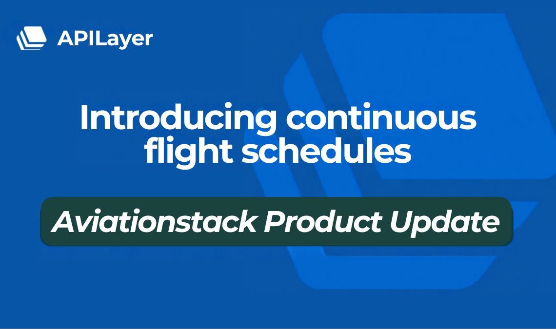 Introducing continuous flight schedules